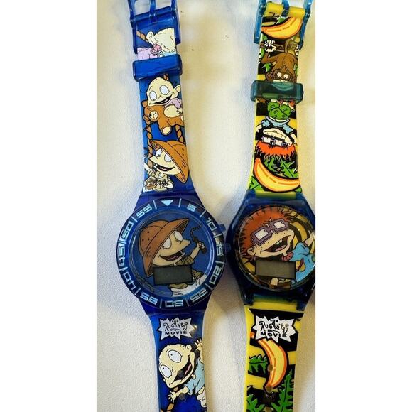 VtgThe Rugrats Movie Collectible Watches Set of‎ 4 Equity 1998 Plus 2 - Untested - Picture 5 of 16